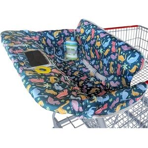 Suessie Shopping Cart Cover and High Chair Cover, Dinosaurs